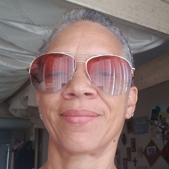 Sunglasses, Aviator Style, Red&Grey lenses,  gold - Picture 1 of 6